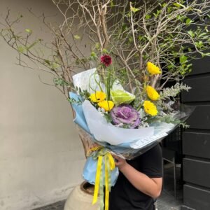 Kaleidoscope Kiss Flower Bouquet