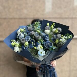 Blue Moon Ballad Flower Bouquet