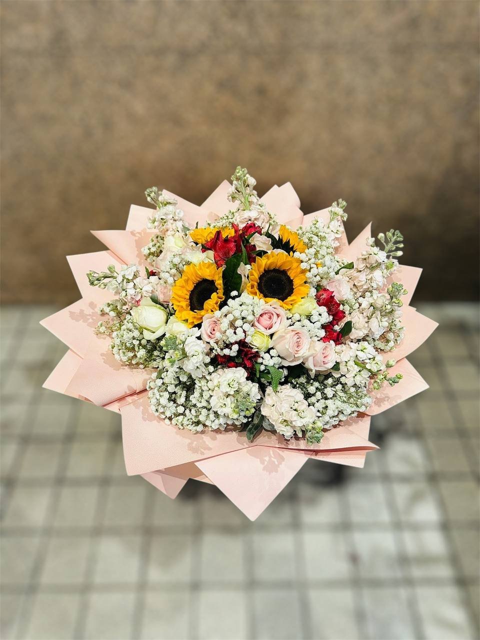 Whispering Sunbeams Flower Bouquet - Image 2