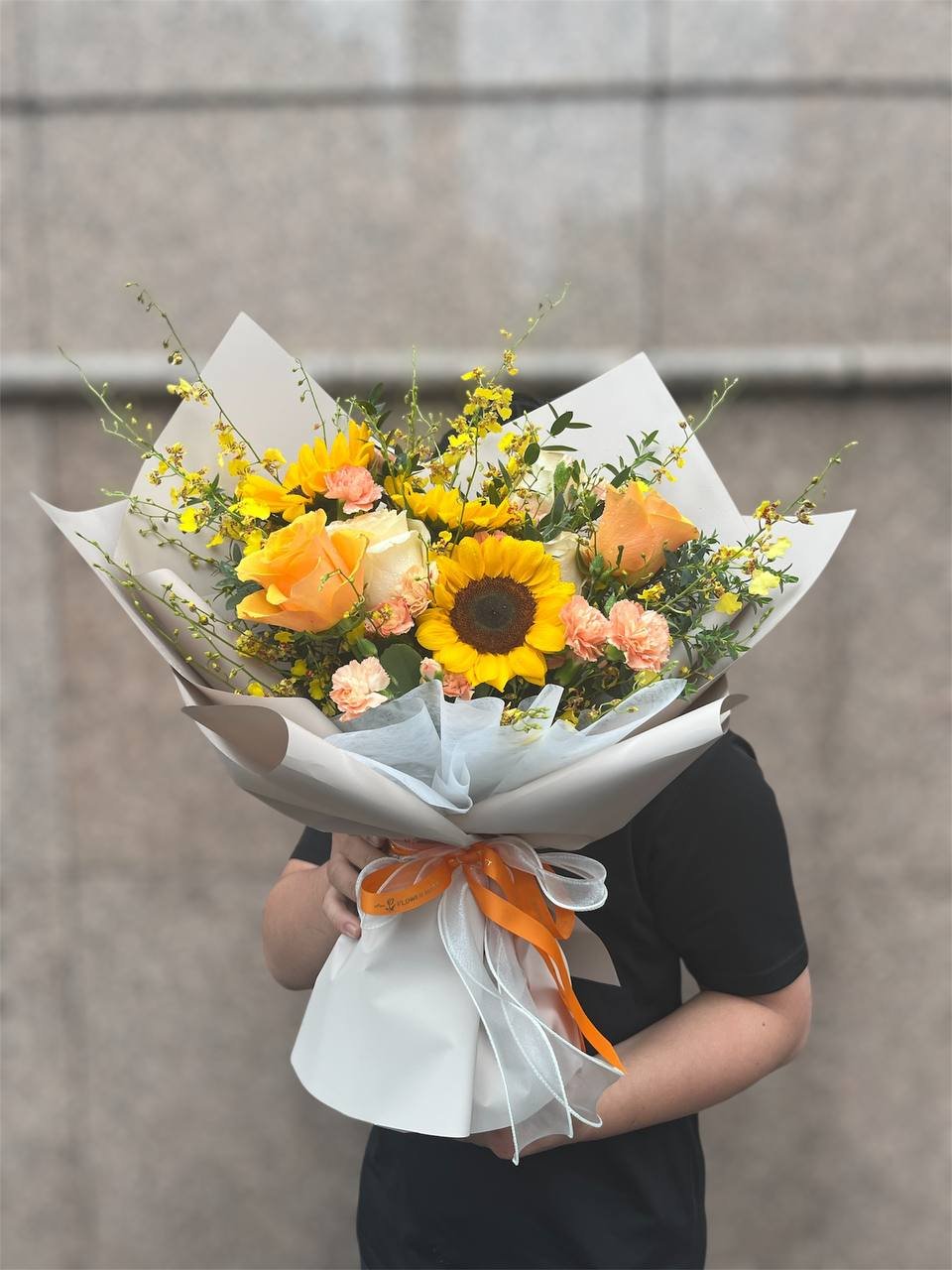 Citrus Sunshine Flower Bouquet