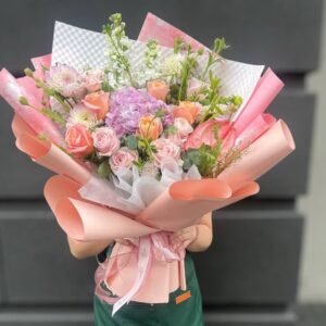 Hydrangea Haze Flower Bouquet