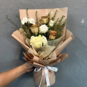 Vintage Whisper Flower Bouquet
