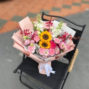 Cheerful Bloom Flower Bouquet