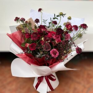 Burgundy Ballad Flower Bouquet