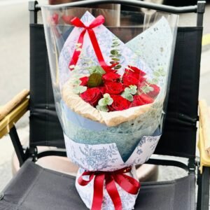 Passionate Enclosure Flower Bouquet