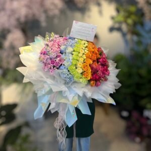 Spectrum of Splendor Flower Bouquet