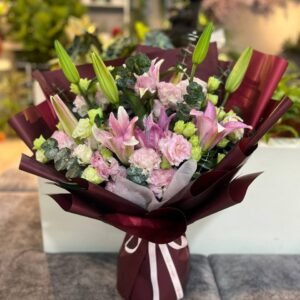 Deep Romance Flower Bouquet