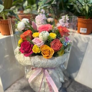 Blaze of Softness Flower Bouquet