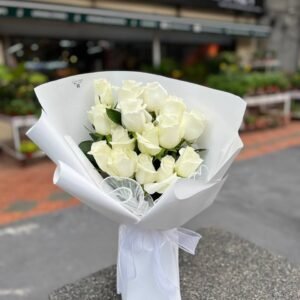 Quiet Purity Flower Bouquet