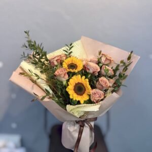 Sunlit Nostalgia Flower Bouquet