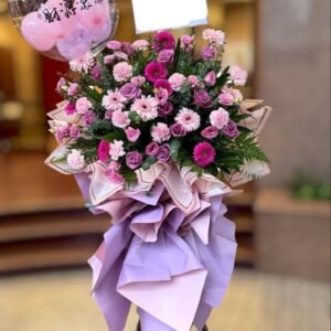 Blossoming Prosperity Flower Stand