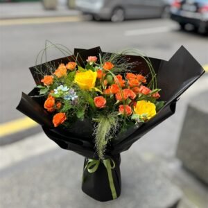 Ember & Glow Flower Bouquet
