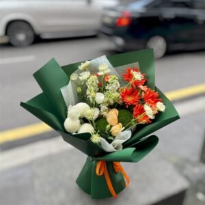 Forest Firelight Flower Bouquet