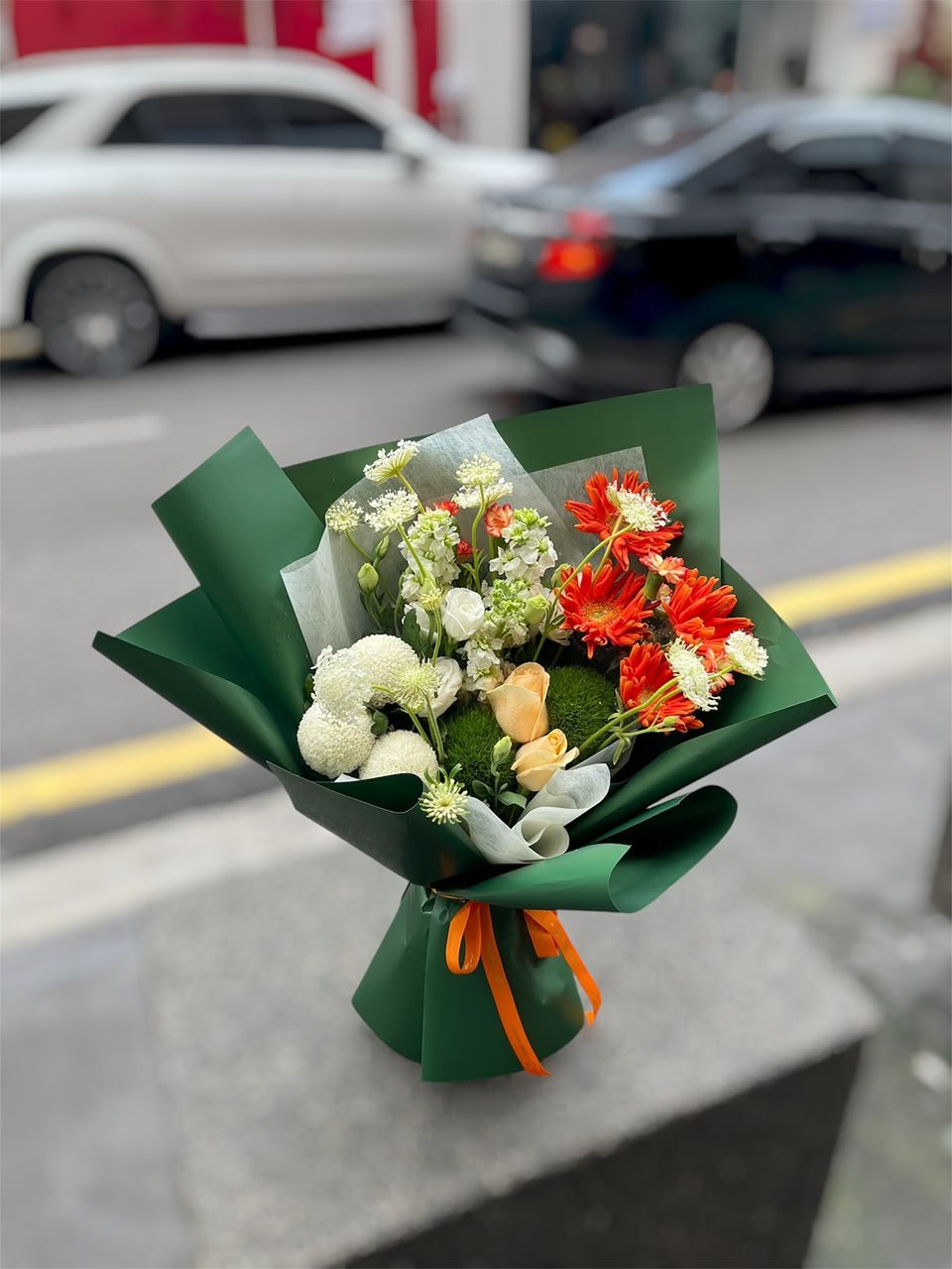 Forest Firelight Flower Bouquet