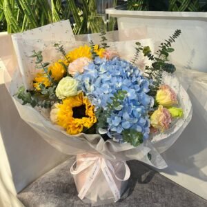 Clouds & Sunshine Flower Bouquet