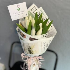 Pristine Lines Flower Bouquet