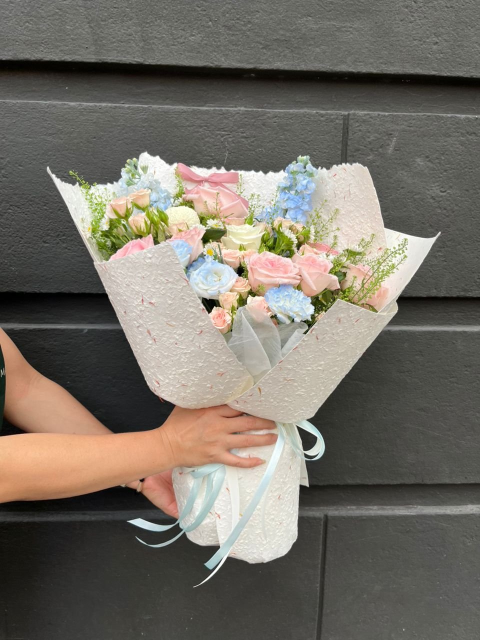 Pastel Reverie Flower Bouquet - Image 3