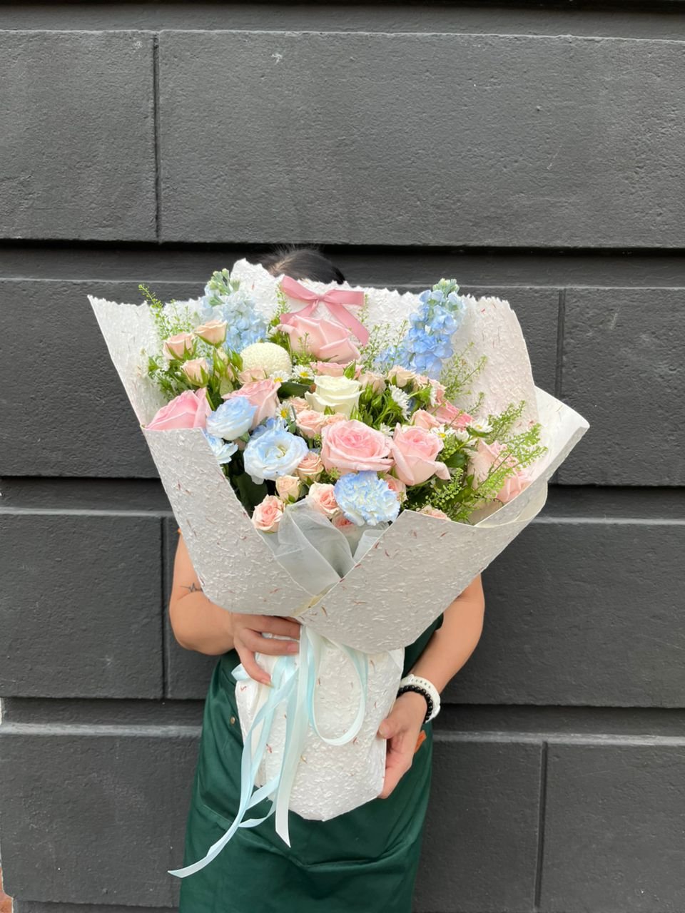 Pastel Reverie Flower Bouquet - Image 4