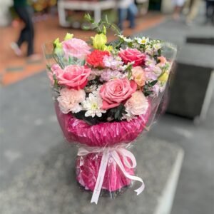 Velvet Blush Flower Bouquet