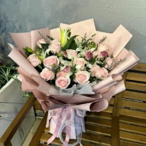 Velvet Morning Flower Bouquet