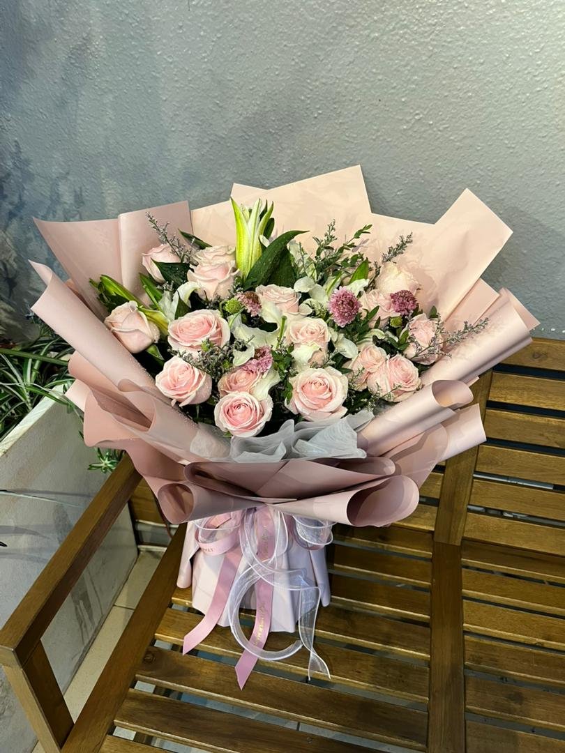 Velvet Morning Flower Bouquet