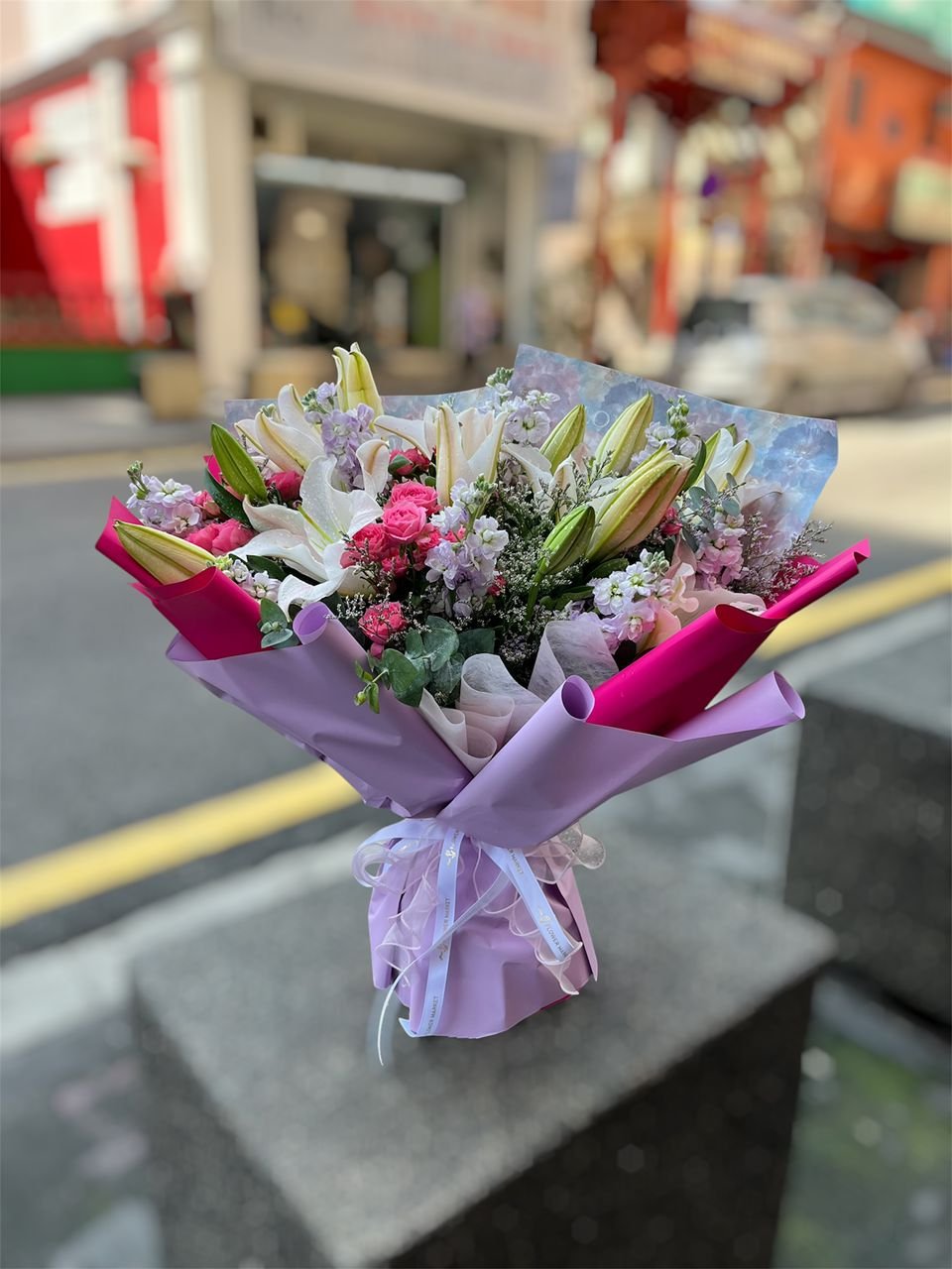 Lilac Whisper Flower Bouquet