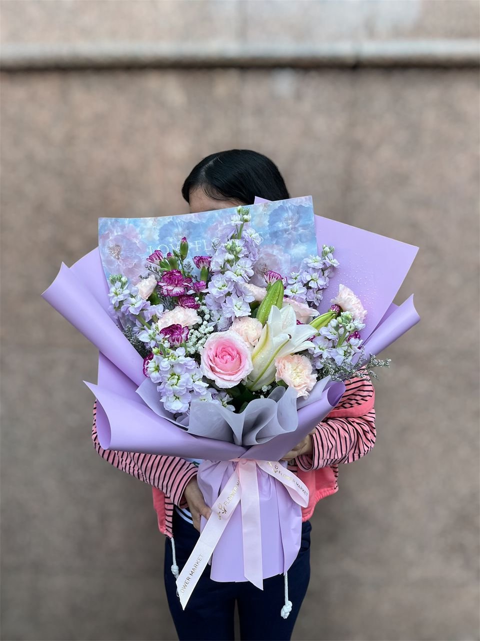 Lavender Reverie Flower Bouquet - Image 2
