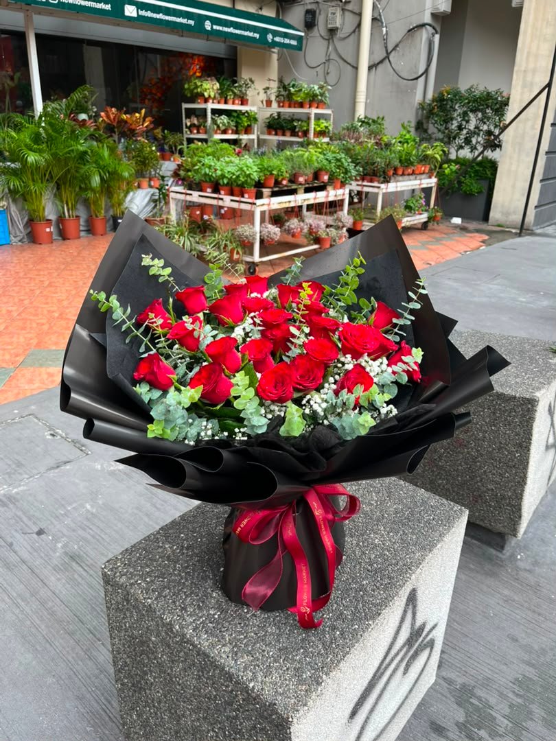 Birthday Radiance Flower Bouquet - Image 5