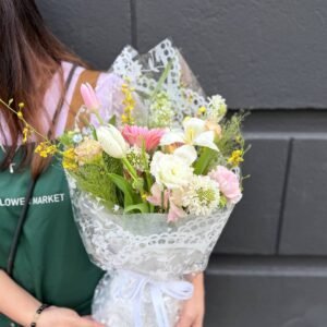 Soft Dawn Glow Flower Bouquet