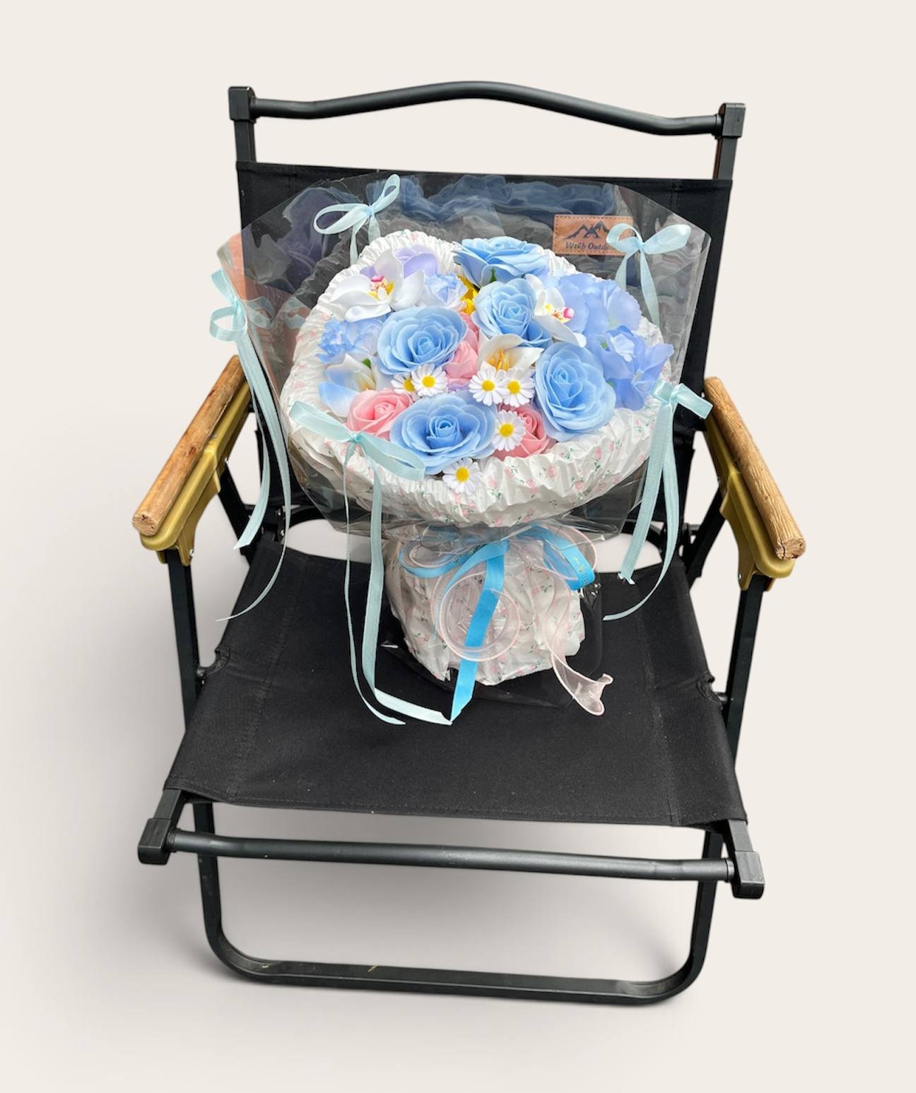 Whimsical Spring Breeze Soap Flower Bouquet