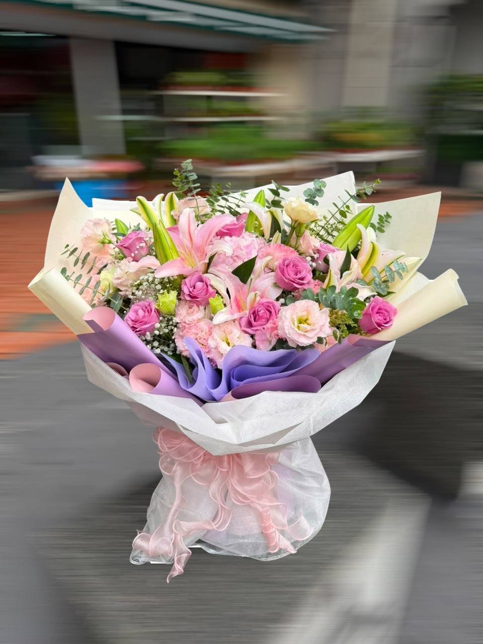 Sweet Petal Waltz Flower Bouquet - Image 2