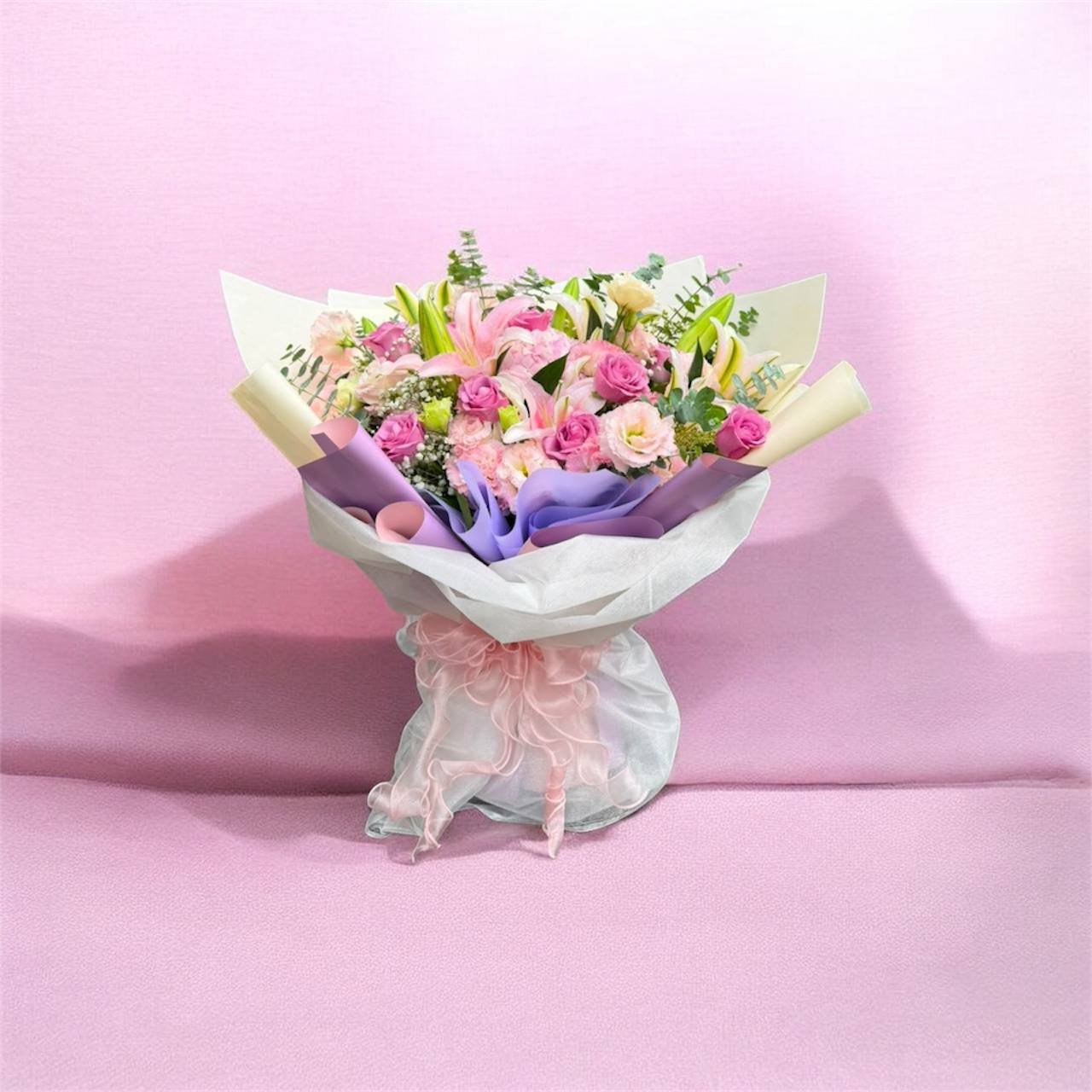 Sweet Petal Waltz Flower Bouquet - Image 4