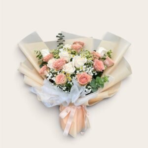 Blush of Elegance Flower Bouquet