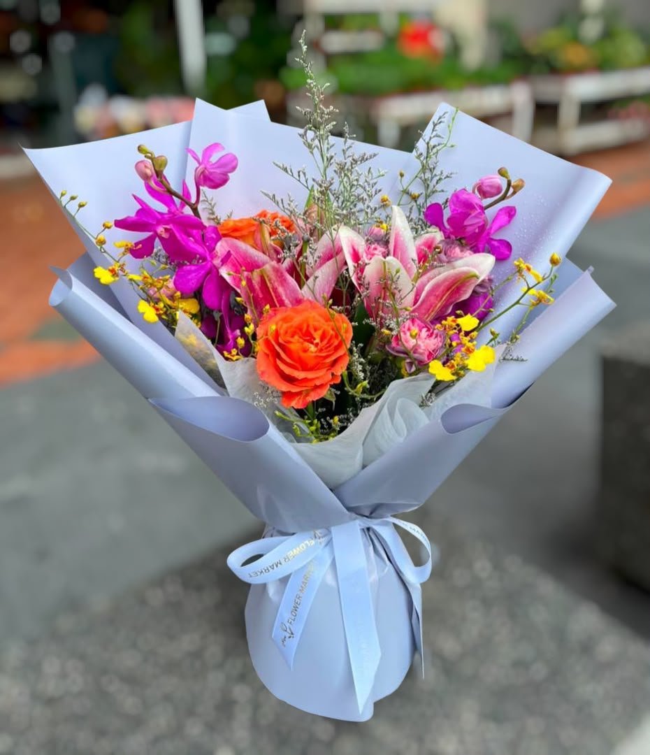 Vibrant Harmony Flower Bouquet - Image 2