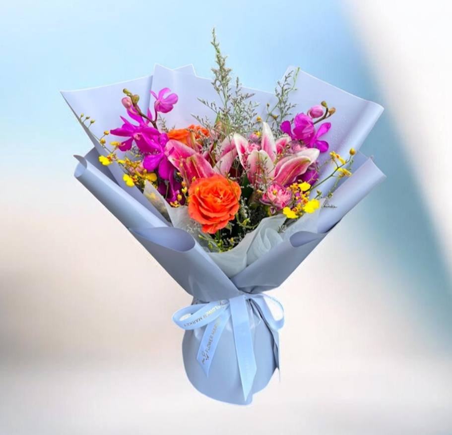 Vibrant Harmony Flower Bouquet