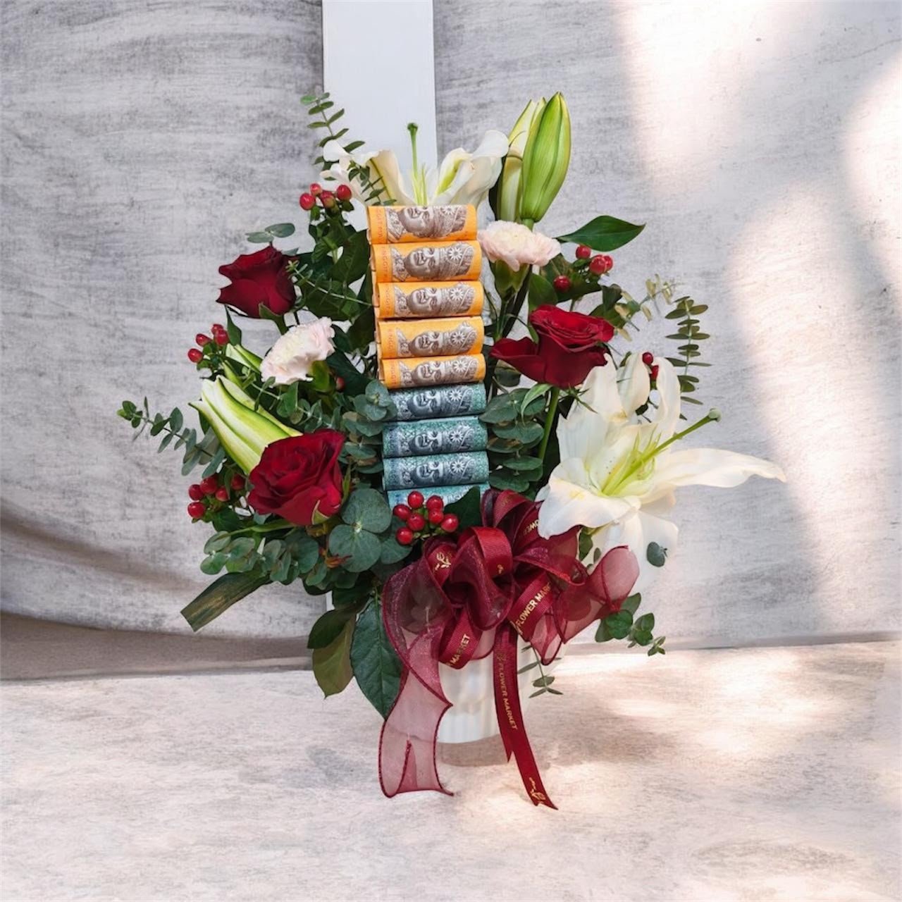 Abundance in Full Bloom Flower Arrangement (Mas Kahwin) - Image 2
