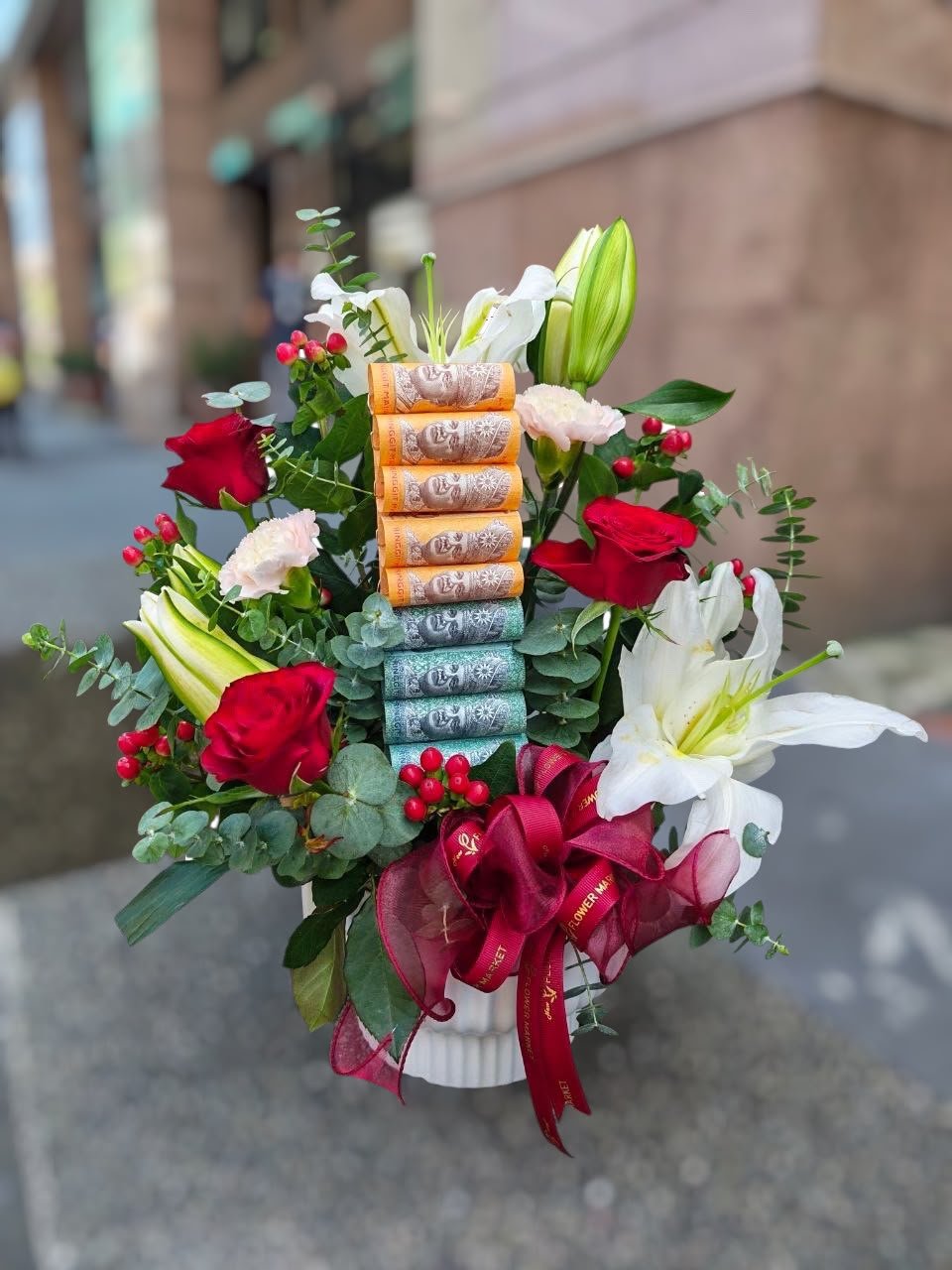 Abundance in Full Bloom Flower Arrangement (Mas Kahwin) - Image 3