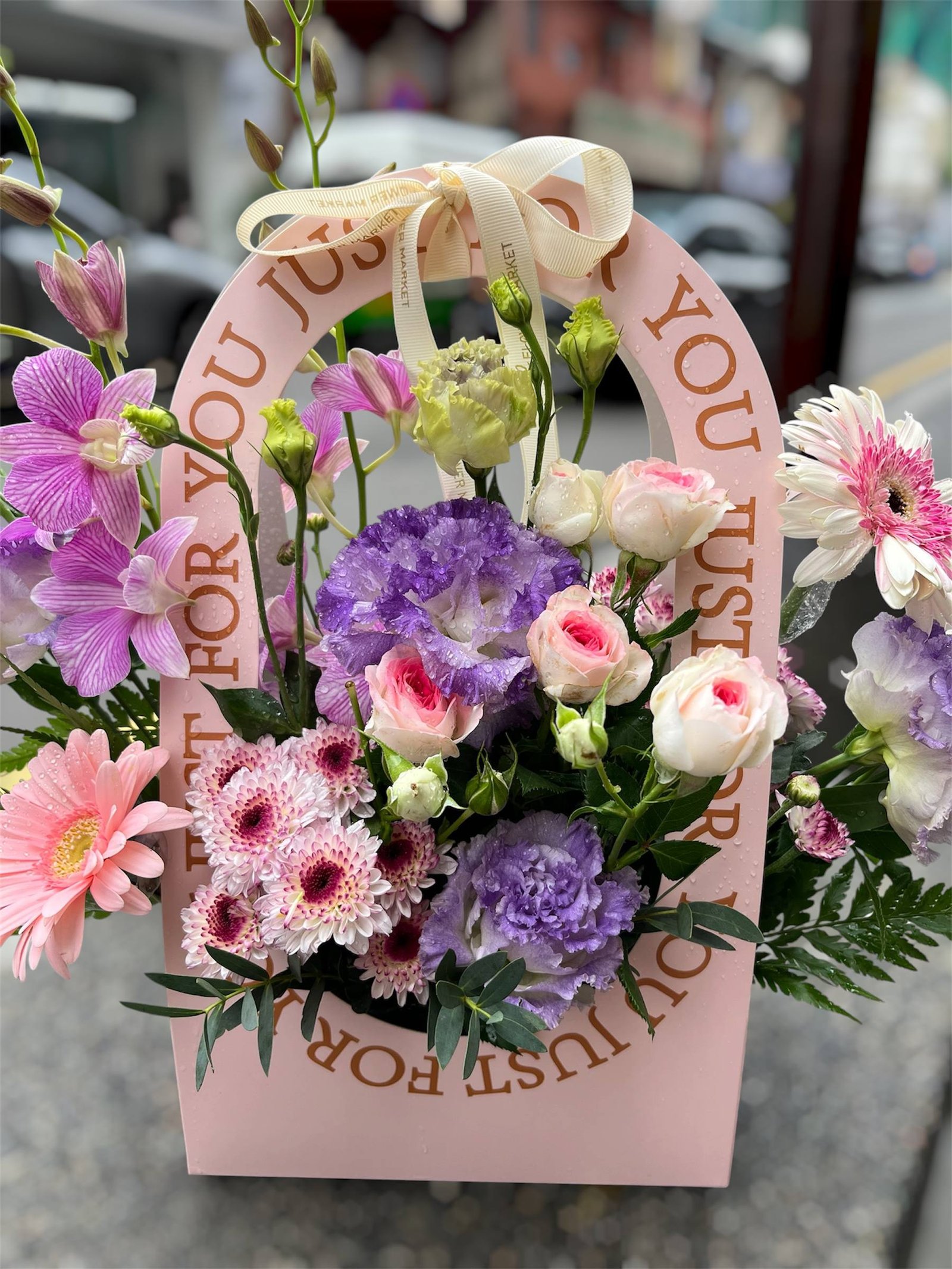 Dusk & Dawn in Bloom Flower Arrangement - Image 2
