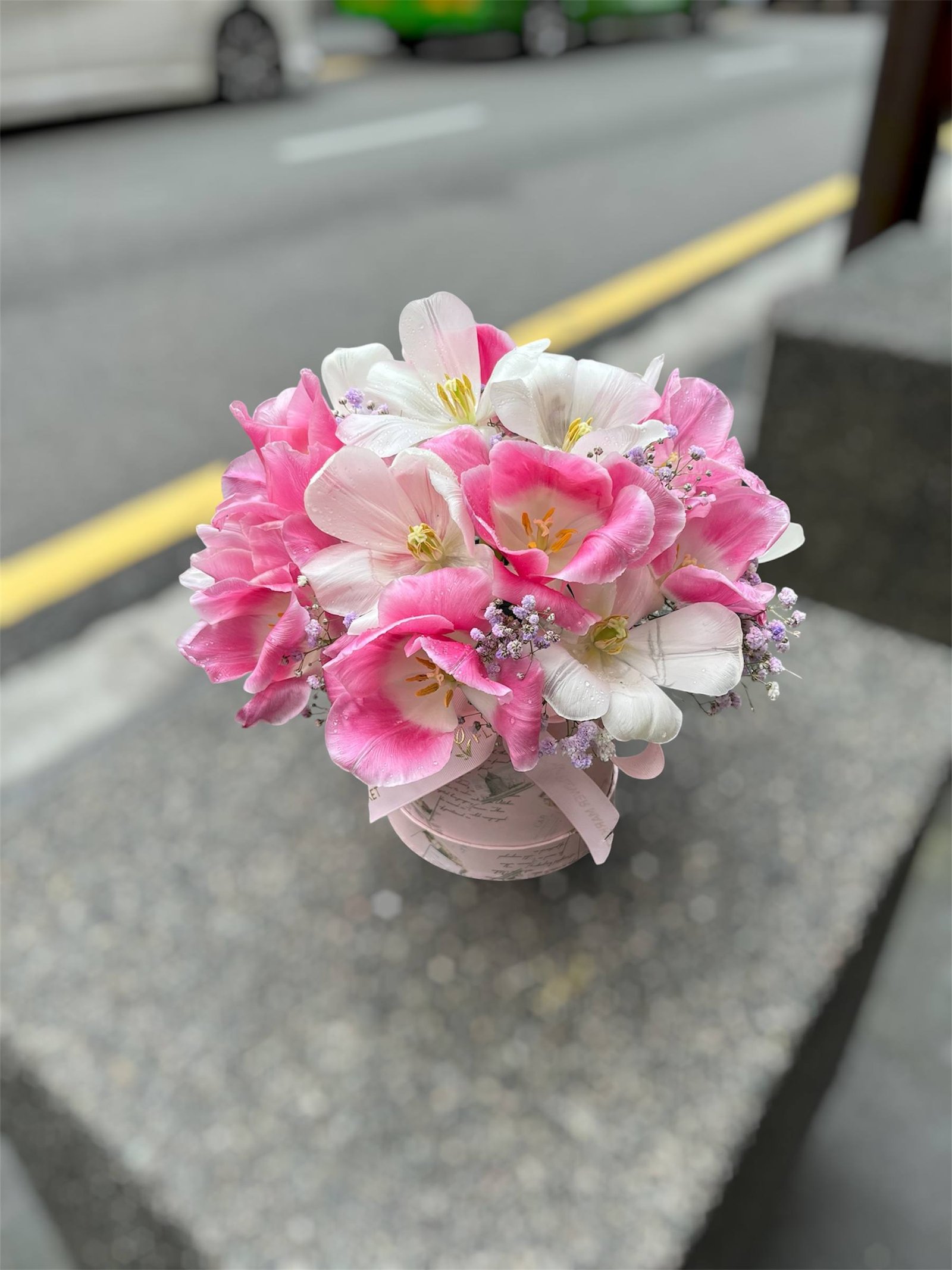 Whispers of Tenderness Flower Arrangement - Image 5