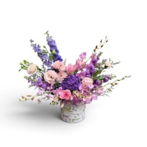 Twilight Garden in Bloom Flower Arrangement
