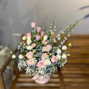 Whispers of Spring Sky Flower Arrangement