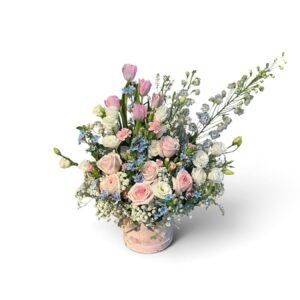 Whispers of Spring Sky Flower Arrangement