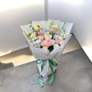 Dream in Pastel Hues Flower Bouquet