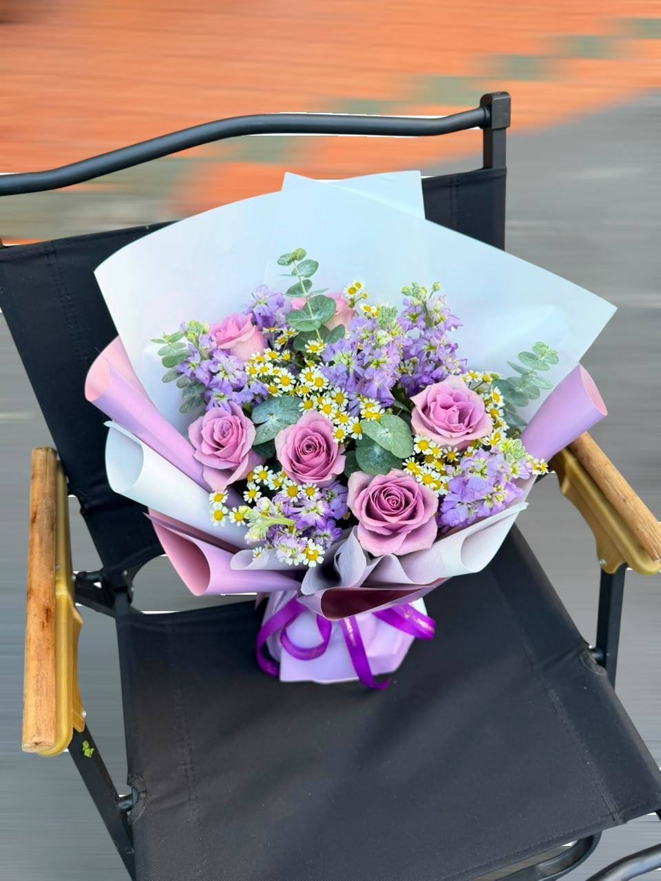 Lavender Whimsy Flower Bouquet