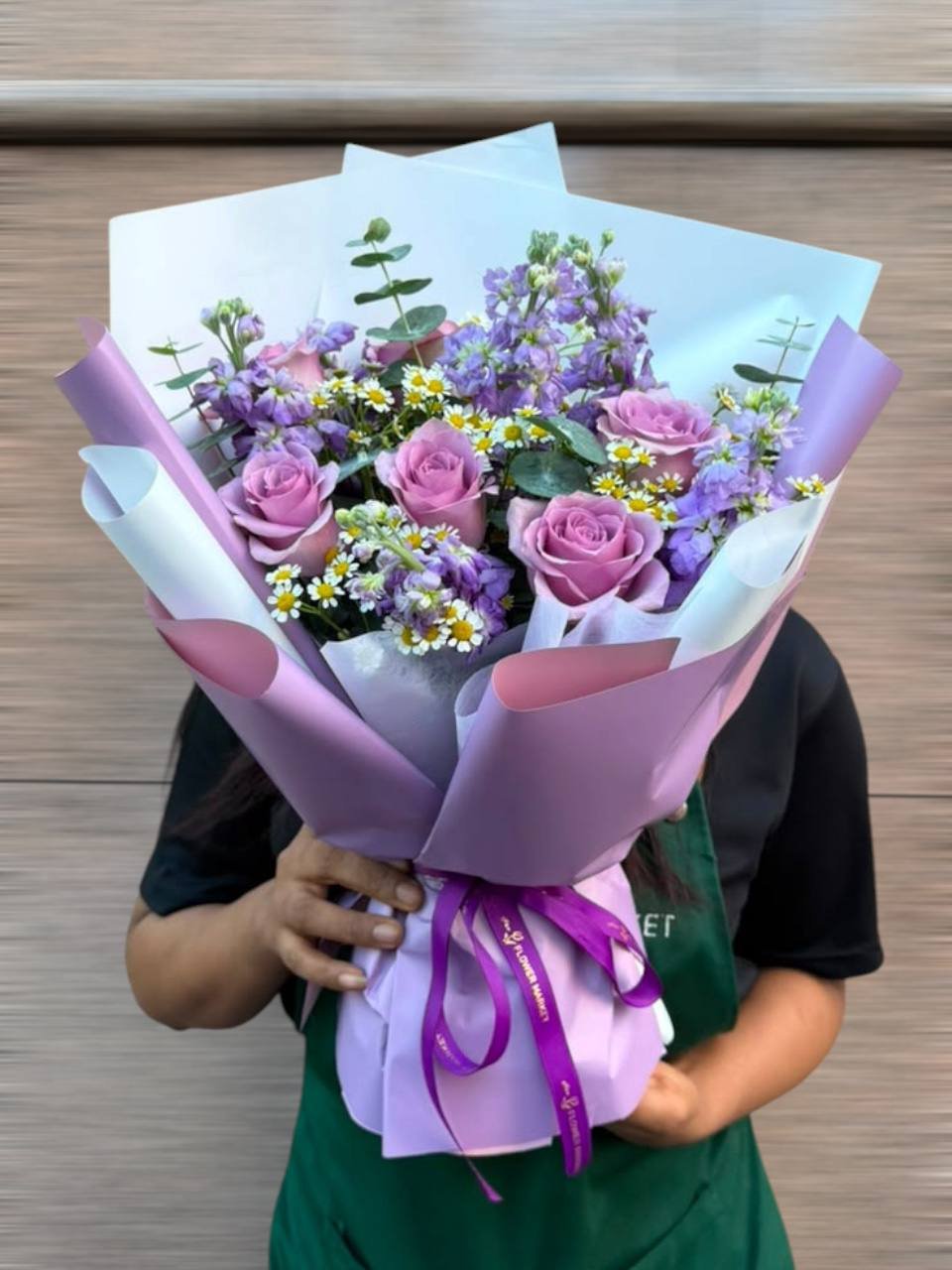 Lavender Whimsy Flower Bouquet - Image 3