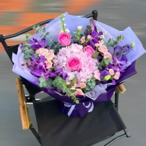 Lavender Enchantment Flower Bouquet