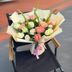 Golden Hour Whisper Flower Bouquet