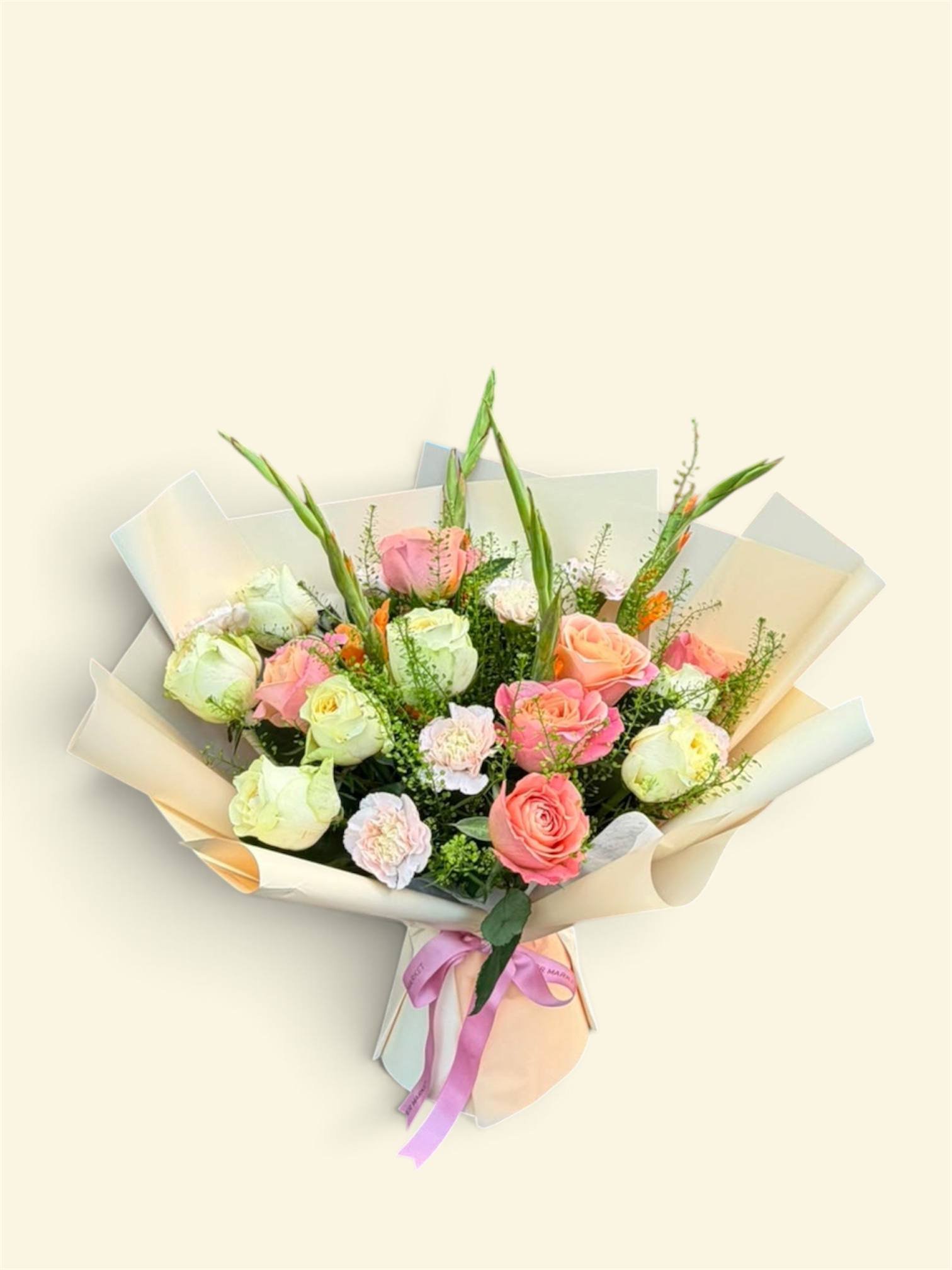 Golden Hour Whisper Flower Bouquet