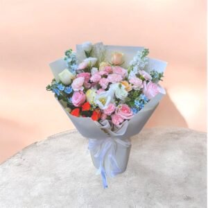 Meadow of Many Hues Flower Bouquet