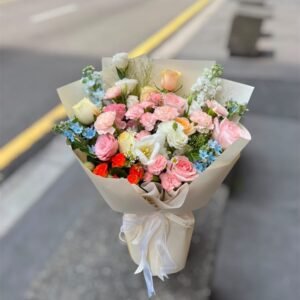 Meadow of Many Hues Flower Bouquet